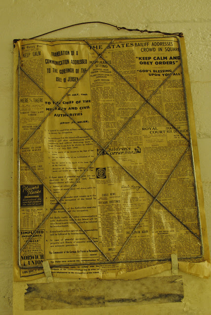 Newspaper front page from during the Occupation