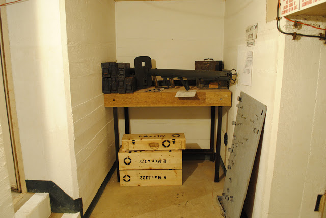Ammunition storage room